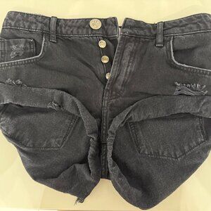 One Teaspoon Bandit Shorts - Black